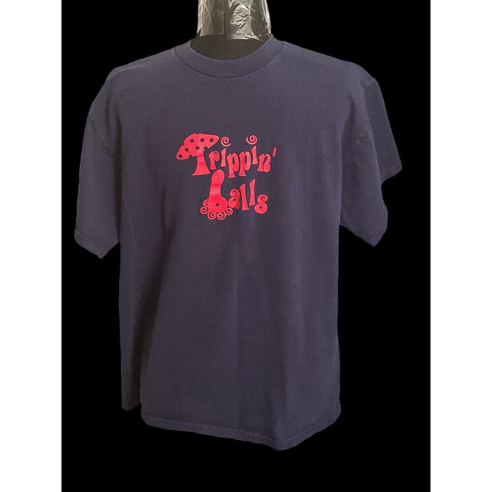 Tripping Balls Funny Graphic Tee‎ Size Medium